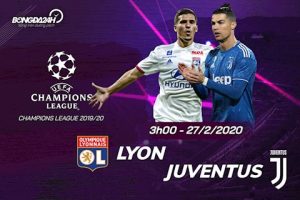 Link Xem Trực Tiếp Bóng Đá C1 Lyon vs Juventus (3h00 ngày 27/2) HD