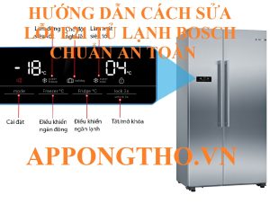 Cảnh báo tủ lạnh Bosch lỗi E21 có thể gây tổn thất đắt giá