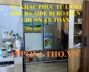 Tủ lạnh Side by Side Fisher & Paykel bị rò điện nghiêm trọng